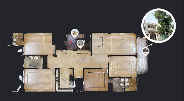 Matterport 3D Interactive Virtual Tour company in Delhi